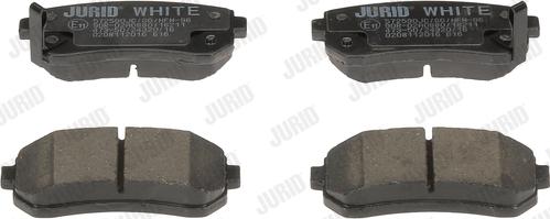 Jurid 572590JC - Set placute frana,frana disc www.parts5.com