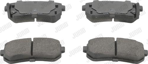 Jurid 572590J - Set placute frana,frana disc www.parts5.com