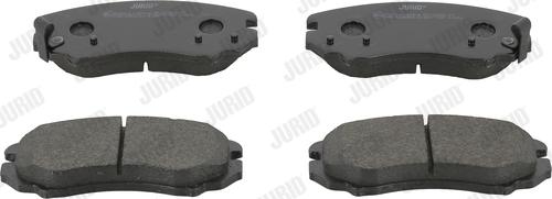 Jurid 572514J - Set placute frana,frana disc www.parts5.com