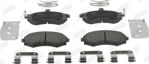 Jurid 572513J - Set placute frana,frana disc www.parts5.com