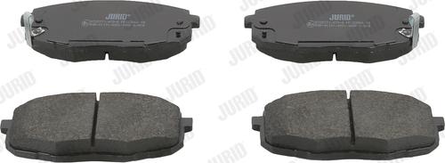 Jurid 572577J - Set placute frana,frana disc www.parts5.com