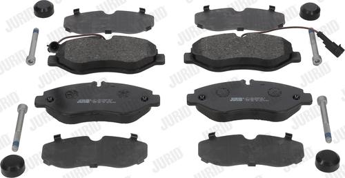 Jurid 2919009561 - Brake Pad Set, disc brake www.parts5.com