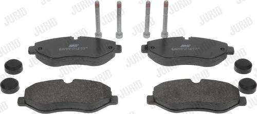 Jurid 2919209560 - Brake Pad Set, disc brake parts5.com