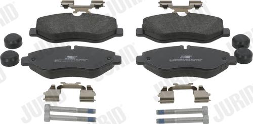 Jurid 2922909560 - Brake Pad Set, disc brake www.parts5.com