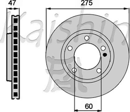 ATE 24.0126-0165.1 - Disc frana www.parts5.com