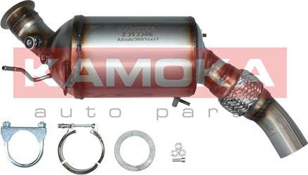 Kamoka 8010046 - Filtro hollín / partículas, sistema escape www.parts5.com