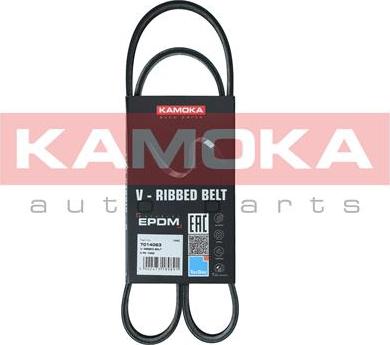 Kamoka 7014063 - Correa trapecial poli V www.parts5.com