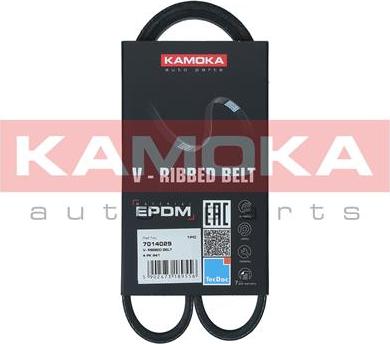 Kamoka 7014029 - Ozubený klínový řemen www.parts5.com