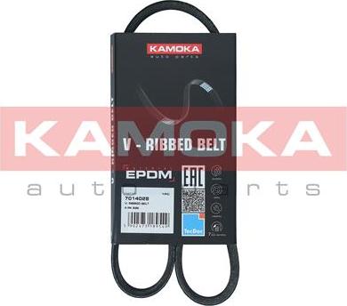 Kamoka 7014028 - Ozubený klínový řemen www.parts5.com