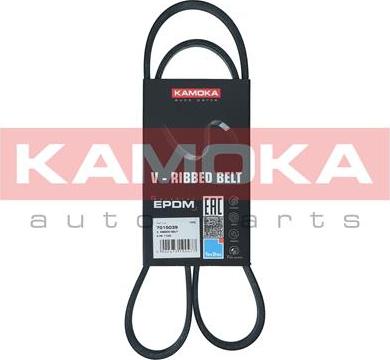 Kamoka 7015039 - Courroie trapézoïdale à nervures www.parts5.com