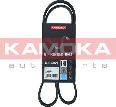 Kamoka 7015034 - Pasek klinowy wielorowkowy www.parts5.com