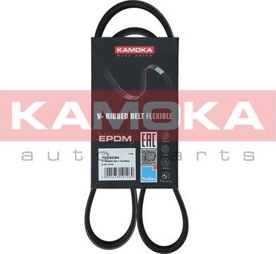 Kamoka 7016034 - V-Ribbed Belt www.parts5.com