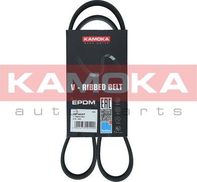 Kamoka 7016037 - Ozubený klínový řemen www.parts5.com