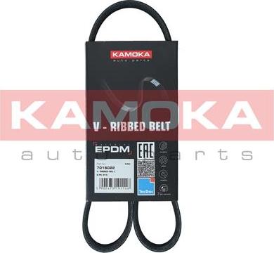 Kamoka 7016022 - Pasek klinowy wielorowkowy www.parts5.com