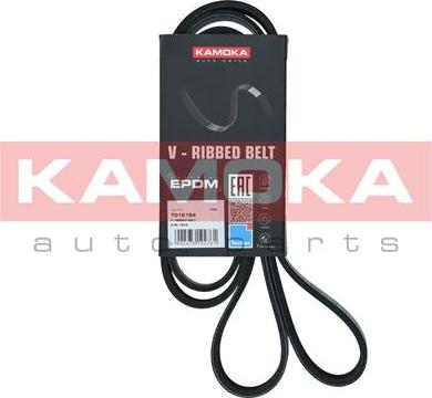 Kamoka 7016184 - Поликлиновой ремень www.parts5.com