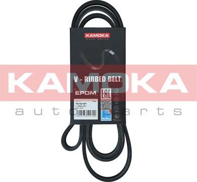 Kamoka 7016187 - Curea transmisie cu caneluri www.parts5.com