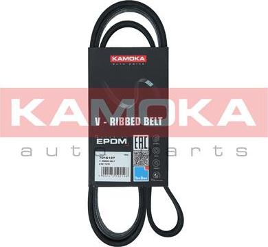 Kamoka 7016127 - Correa trapecial poli V www.parts5.com