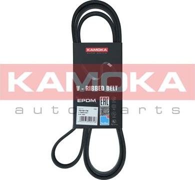 Kamoka 7016179 - Pasek klinowy wielorowkowy www.parts5.com