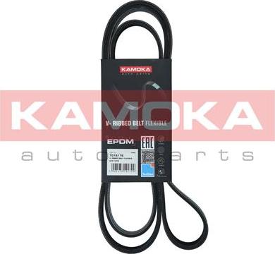 Kamoka 7016178 - Hosszbordás szíj www.parts5.com