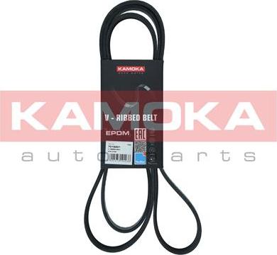 Kamoka 7016201 - V-Ribbed Belt www.parts5.com