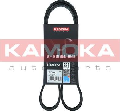 Kamoka 7017006 - Pasek klinowy wielorowkowy www.parts5.com