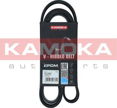 Kamoka 7017027 - Ozubený klínový řemen www.parts5.com