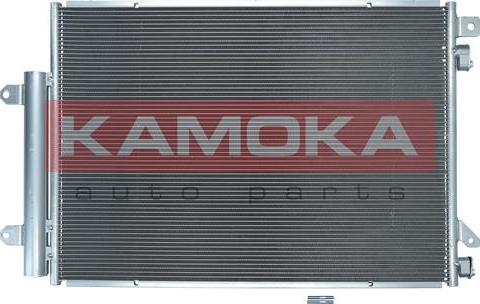 Kamoka 7800092 - Condenser, air conditioning www.parts5.com