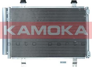 Kamoka 7800026 - Condenser, air conditioning www.parts5.com