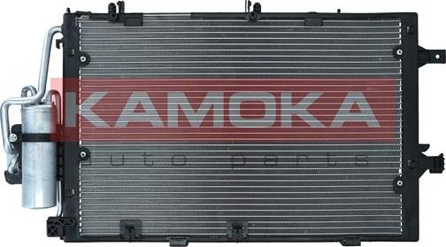 Kamoka 7800117 - Condenser, air conditioning www.parts5.com