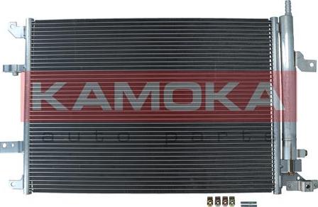 Kamoka 7800319 - Kondenzator, klimatska naprava www.parts5.com