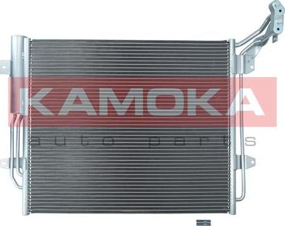 Kamoka 7800314 - Kondenzátor, klimatizace www.parts5.com