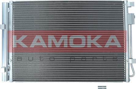 Kamoka 7800334 - Condenser, air conditioning www.parts5.com