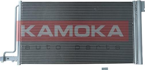 Kamoka 7800256 - Condenser, air conditioning www.parts5.com