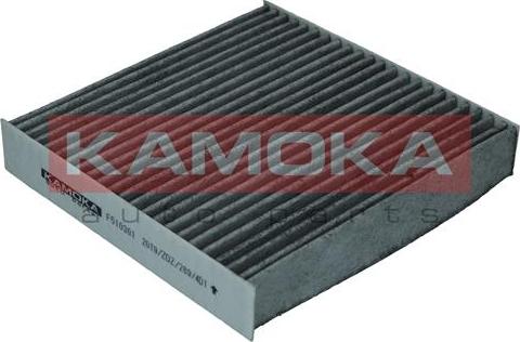 Kamoka F510301 - Filtr, vzduch v interiéru www.parts5.com