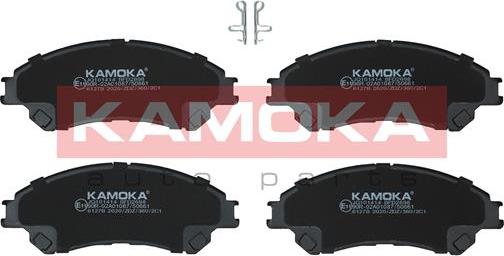 Kamoka JQ101414 - Brake Pad Set, disc brake www.parts5.com