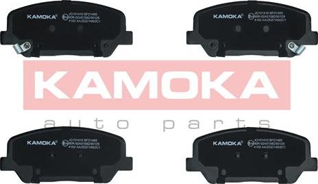 Kamoka JQ101410 - Тормозные колодки, дисковые, комплект www.parts5.com