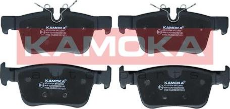 Kamoka JQ101034 - Brake Pad Set, disc brake www.parts5.com