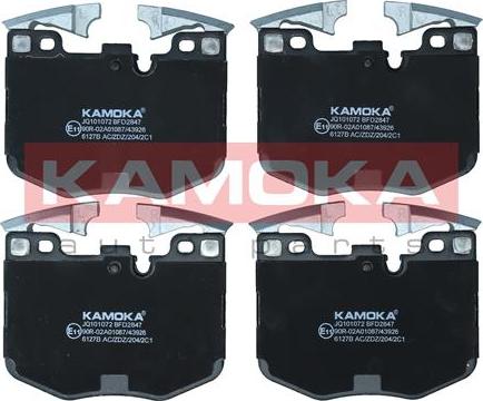 Kamoka JQ101072 - Set placute frana,frana disc www.parts5.com