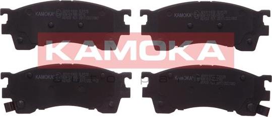 Kamoka JQ1011900 - Тормозные колодки, дисковые, комплект www.parts5.com