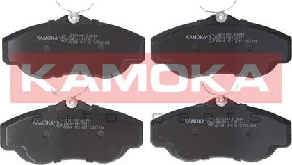 Kamoka JQ101190 - Set placute frana,frana disc www.parts5.com