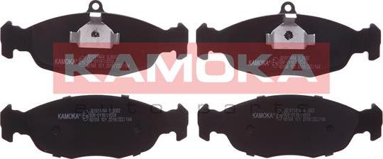 Kamoka JQ1011464 - Bremsbelagsatz, Scheibenbremse www.parts5.com