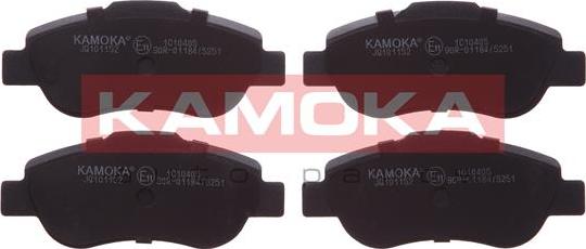 Kamoka JQ101152 - Set placute frana,frana disc www.parts5.com