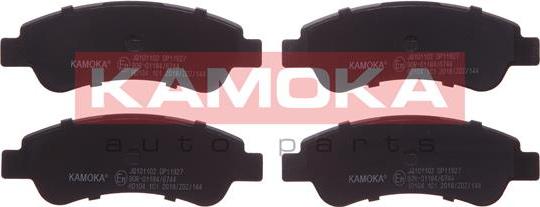 Kamoka JQ101102 - Тормозные колодки, дисковые, комплект www.parts5.com