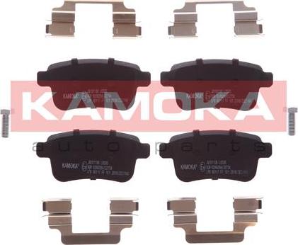 Kamoka JQ101136 - Тормозные колодки, дисковые, комплект www.parts5.com