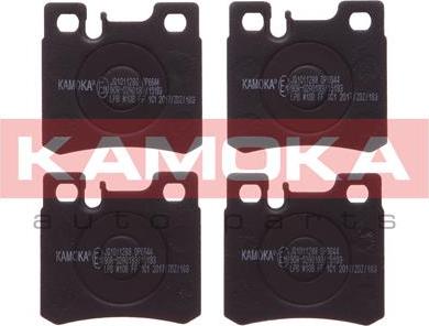 Kamoka JQ1011288 - Fékbetétkészlet, tárcsafék www.parts5.com