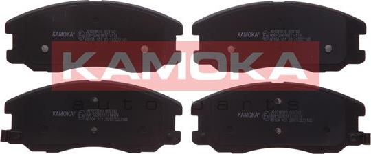 Kamoka JQ1018616 - Brake Pad Set, disc brake www.parts5.com