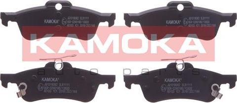 Kamoka JQ1018082 - Тормозные колодки, дисковые, комплект www.parts5.com