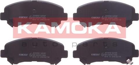 Kamoka JQ1018102 - Тормозные колодки, дисковые, комплект www.parts5.com