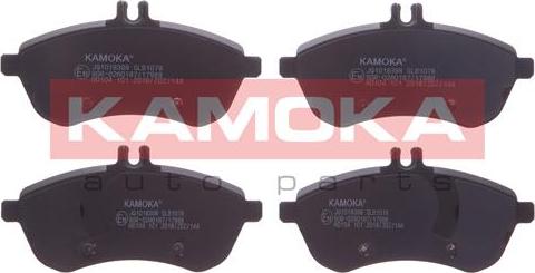 Kamoka JQ1018398 - Piduriklotsi komplekt,ketaspidur www.parts5.com