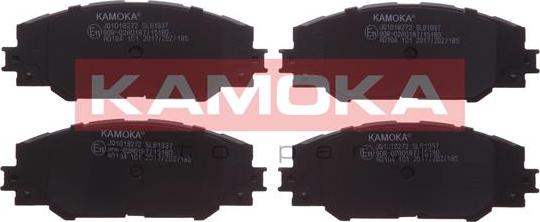 Kamoka JQ1018272 - Brake Pad Set, disc brake www.parts5.com